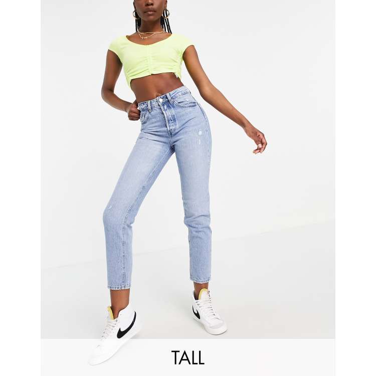Stradivarius jeans mom deals