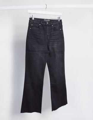 cropped flare jeans stradivarius