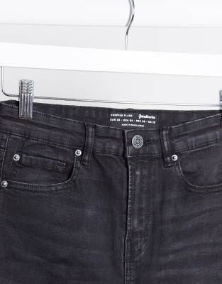 cropped flare jeans stradivarius