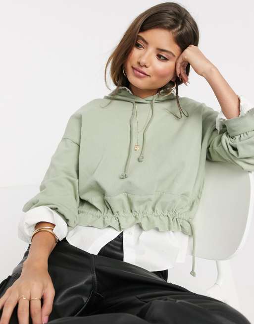 stradivarius green cargos