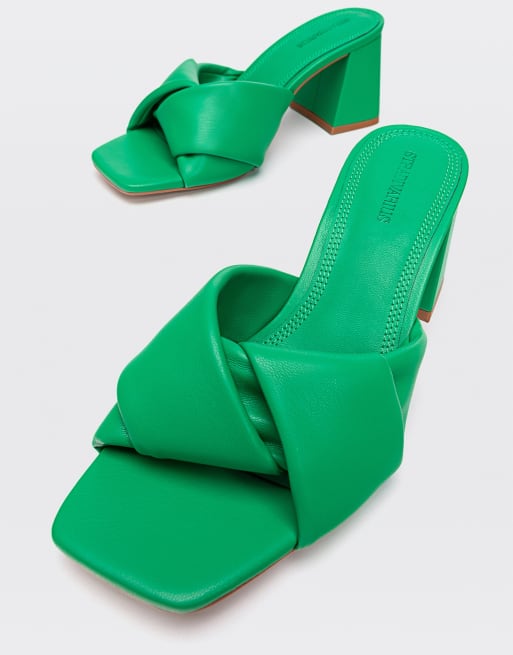 Green mules store