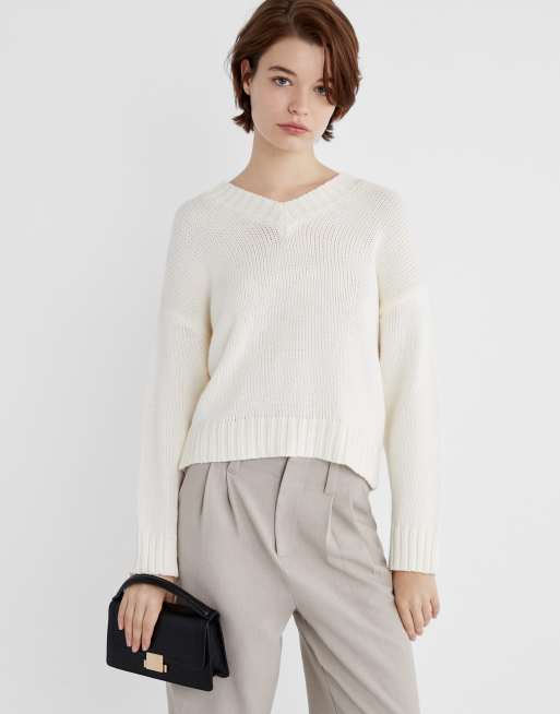 Stradivarius - Crossbody tas met dubbel handvat in zwart, 3 van 4
