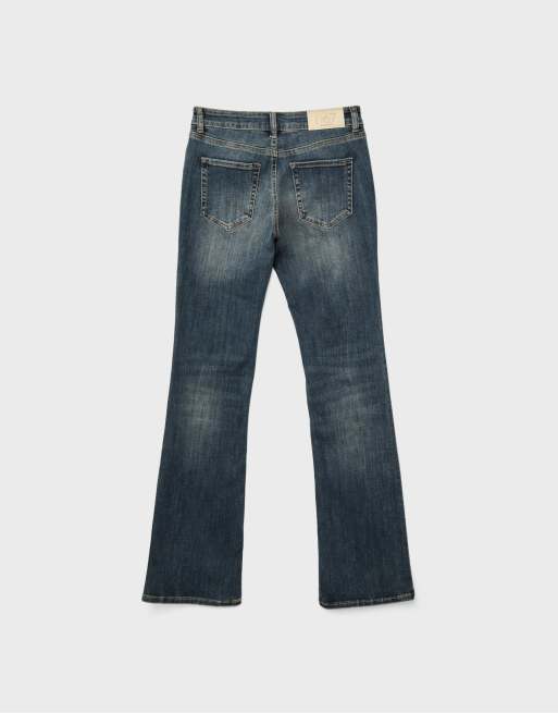 Stradivarius - D67 - Slim-fit bootcut jeans met medium wassing, 7 van 7