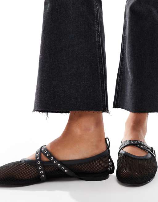 Stradivarius - D78 - Sorte cropped jeans med svaj, 2 af 5