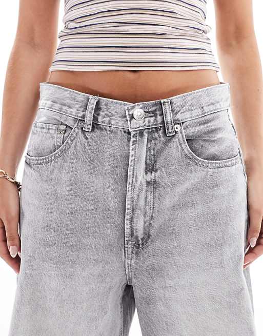 Stradivarius D88 baggy jeans in gray wash | ASOS Stradivarius D88 baggy jeans in gray wash | ASOS