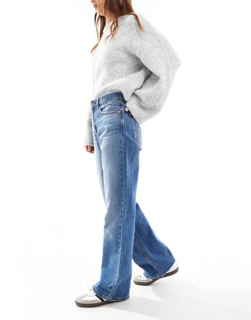 Stradivarius - D92 - Blå jeans med lige ben, 3 af 5