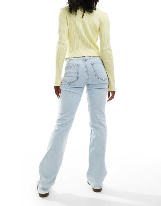 Stradivarius - D98 - Jean droit - Bleu clair | ASOS