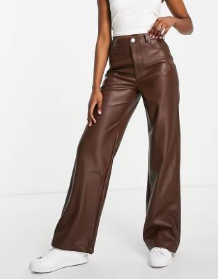 brown leather pants near me