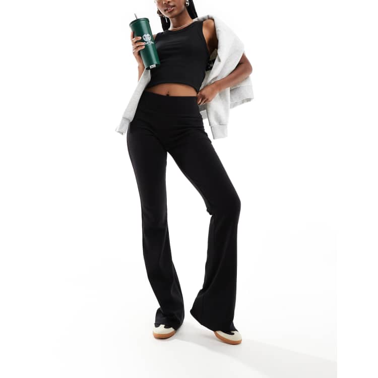 LEVITY Line Up Flare Pants Black