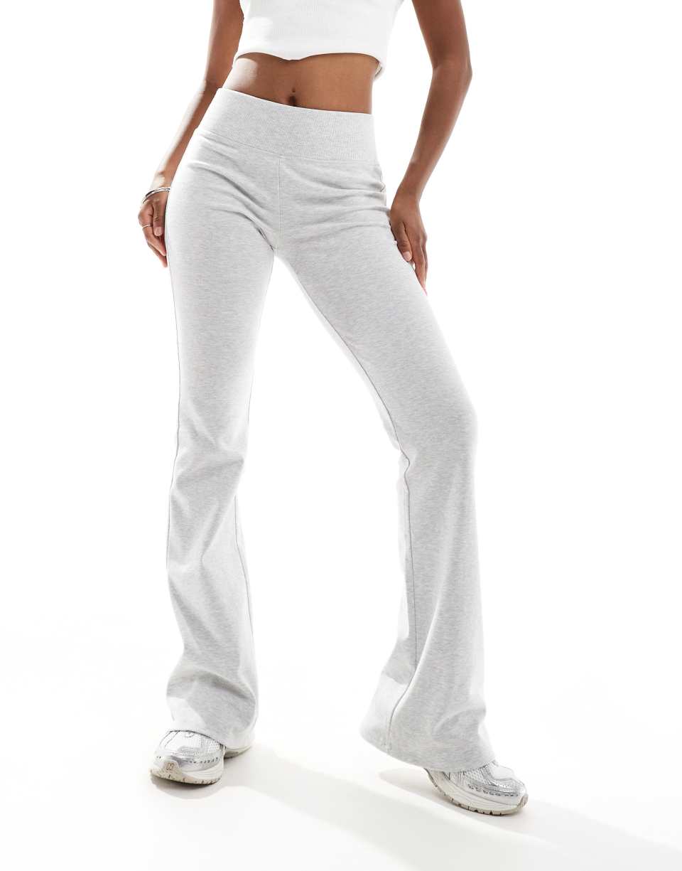 Deep waistband sculpt flare