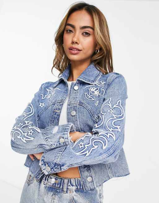 Stradivarius jeans clearance jacket