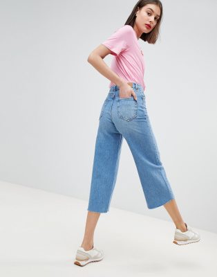 stradivarius culotte jeans