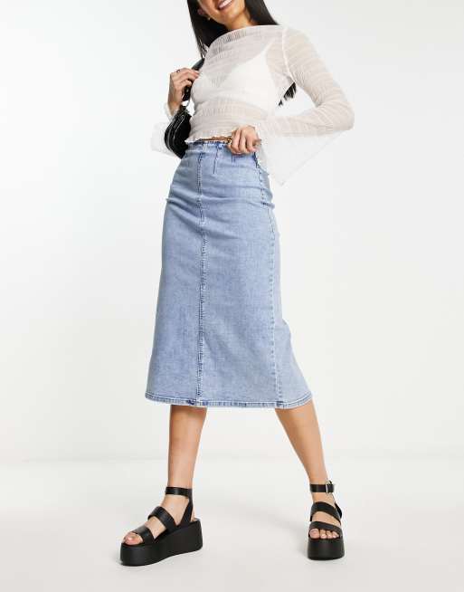 Tube hotsell skirts midi