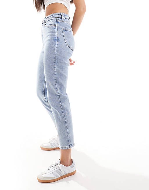 edc Dopasowane jeansy niebieski W stylu casual Moda Jeansy Dopasowane jeansy 