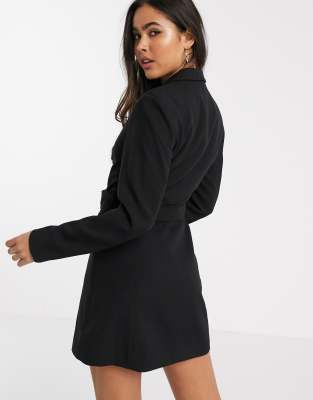 black blazer dress asos