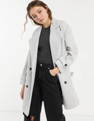 tan peacoat womens