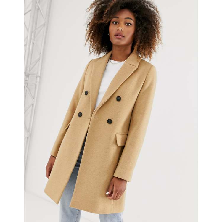 Women's Double Breasted Tailored Coat