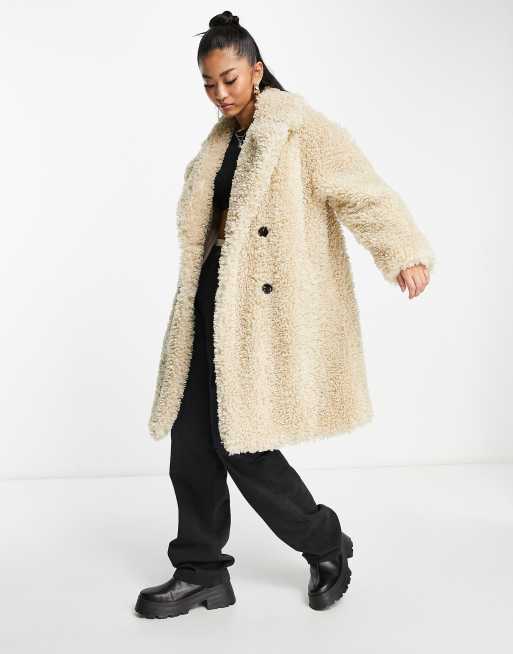 Asos teddy outlet coat