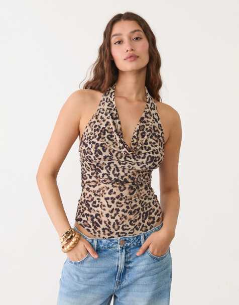 Stradivarius – Drapowane beżowe body - view 1