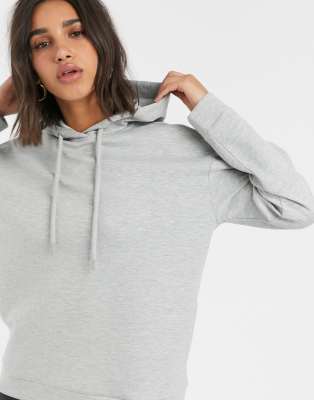 grey drawstring hoodie