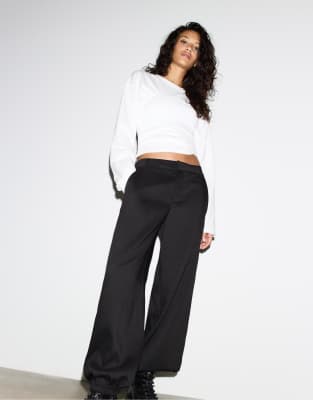 Stradivarius - Dressy - Jogginghose in Schwarz