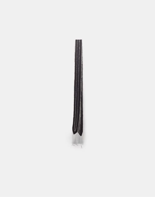 Stradivarius - Écharpe à perles - Noir, 2 de 3