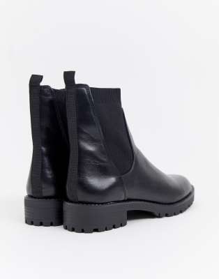 stradivarius elastic side chelsea boot