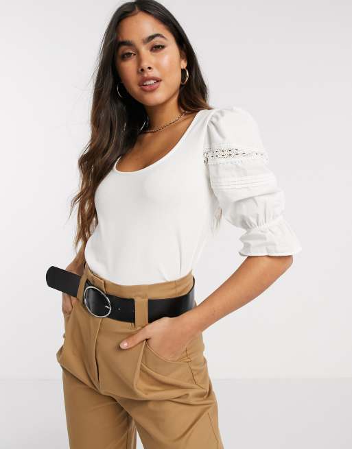 stradivarius white shirt