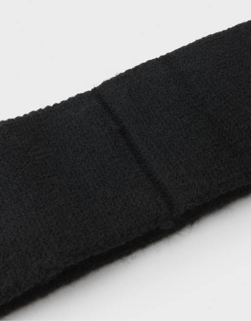 Stradivarius fascia in maglia nera, 4 di 4