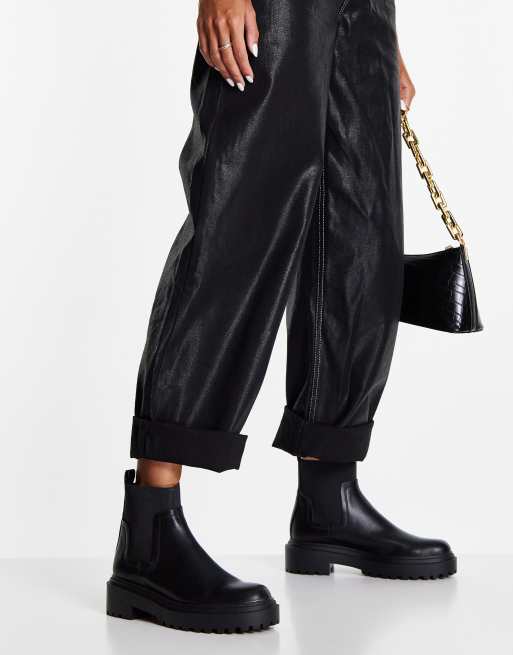 Asos stradivarius boots best sale