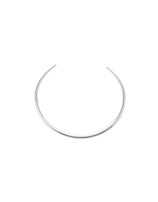 Stradivarius – Flexible Choker-Halskette in Grau, 4 von 4