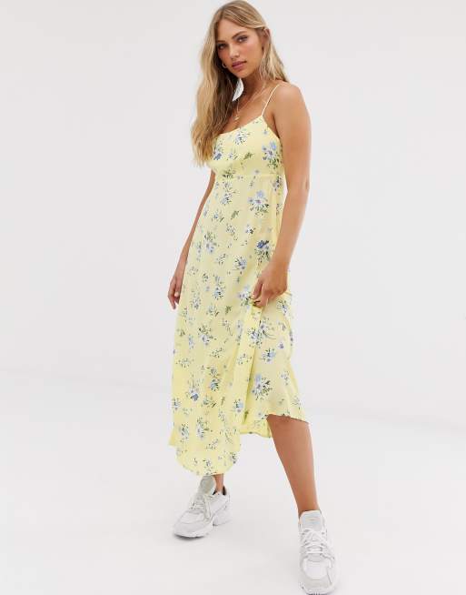 Floral midi outlet cami dress