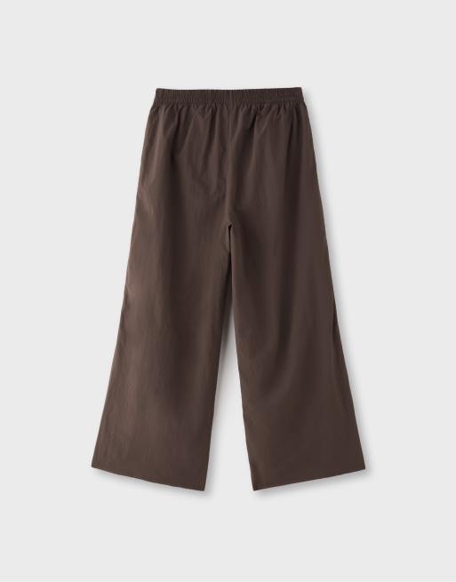 Stradivarius Funktions-Fleecehose in Braun, 6 von 6