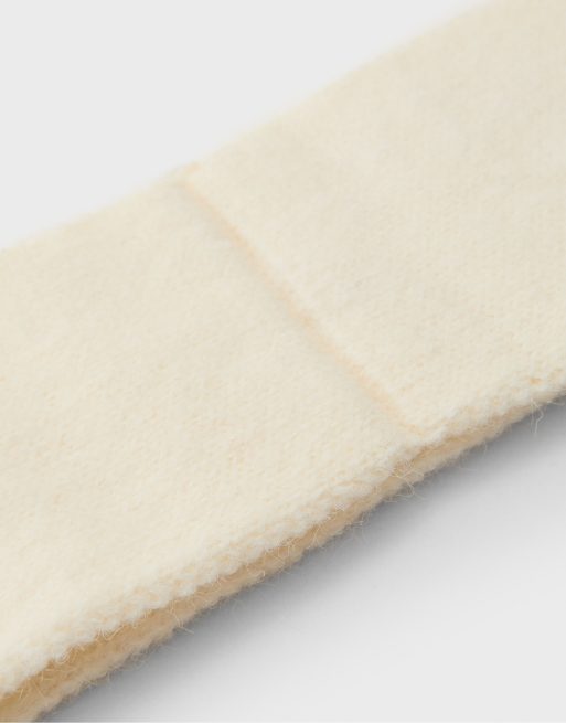 Stradivarius gestricktes Stirnband in Cremeweiß, 4 von 4