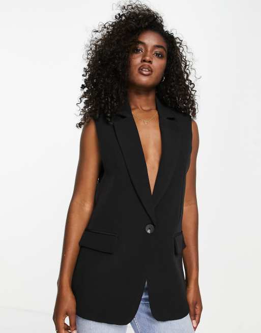 Stradivarius - Gilet de costume - Noir | ASOS