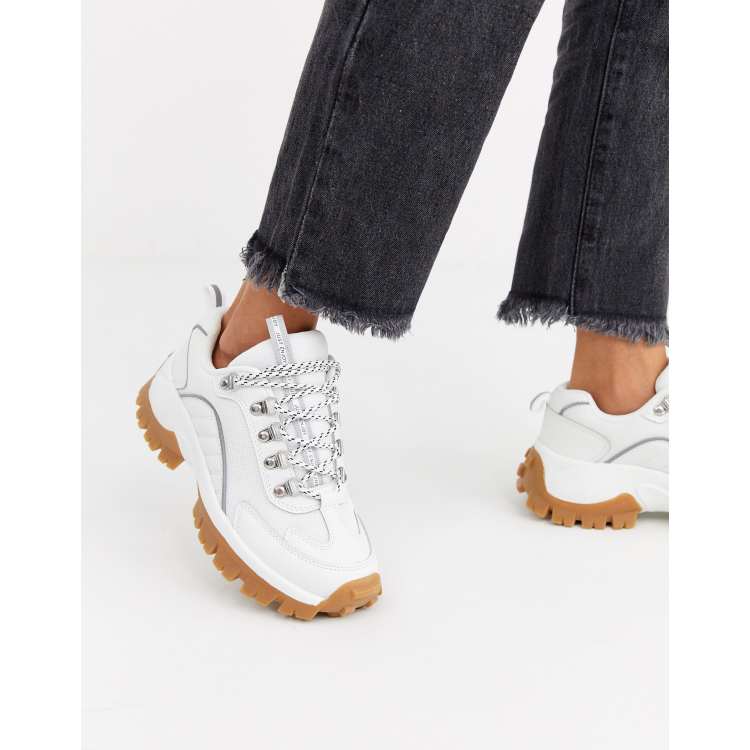 Stradivarius chunky sole best sale trainer
