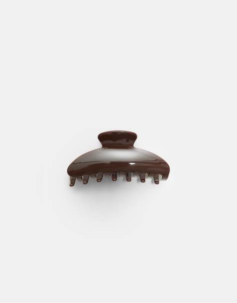 Stradivarius Hair clip in brown - view 1