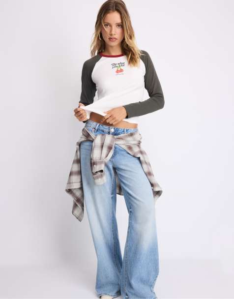 Stradivarius Haribo T-shirt i khaki - view 1