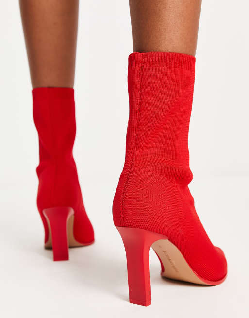 Red socks sale boots