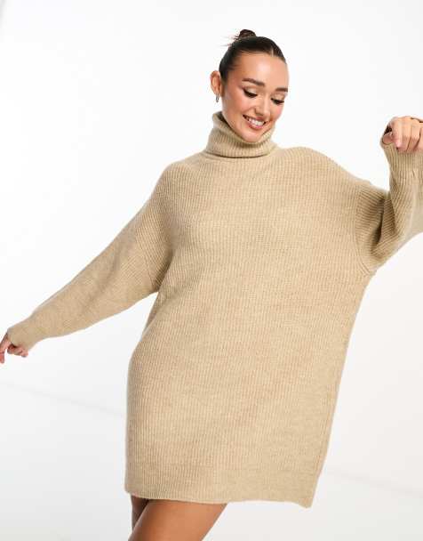Page 4 - Jumper Dresses | Black, Knitted u0026 Midi Sweater Dresses | ASOS