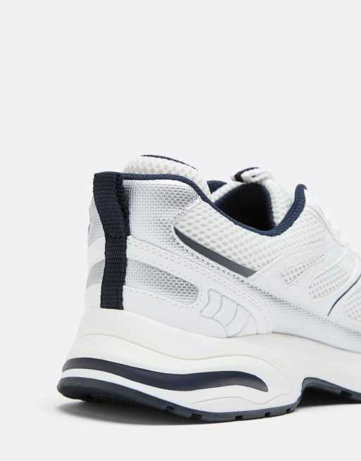Stradivarius - Hvide sneakers med detaljer, 5 af 6