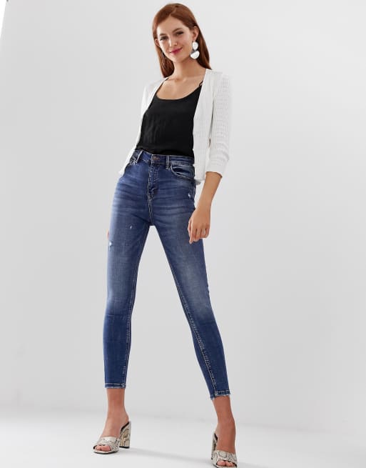 Jean taille haute cheap stradivarius