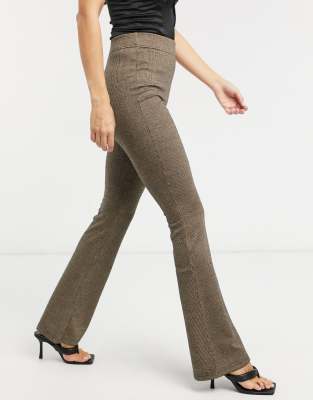 jersey flare pants