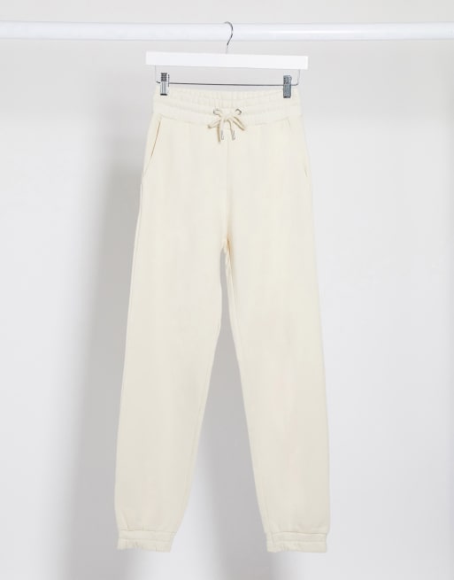 Asos cream online joggers