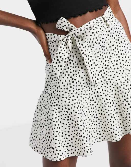 Jupe best sale pois stradivarius