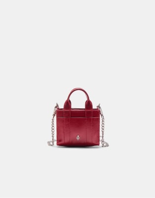 Stradivarius - Kleine Tragetasche in Rot