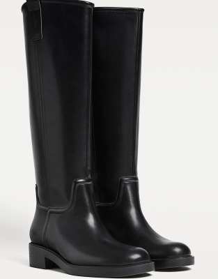  Knee high riding boots  
