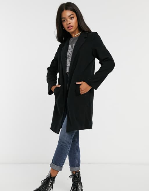 Stradivarius store black coat