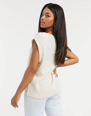 stradivarius knit vest