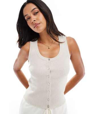 Stradivarius Knit Vest Tank Top